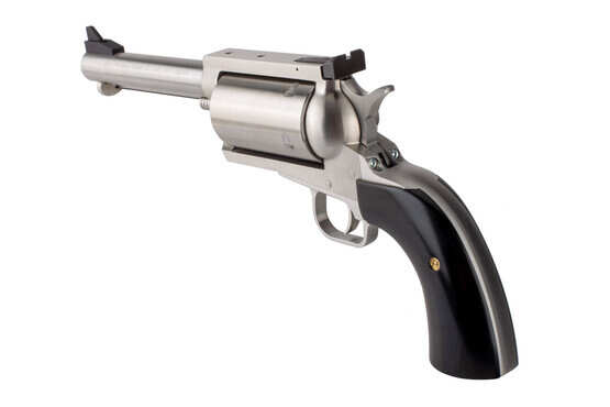Magnum Research BFR Revolver features an adjustable rear sight and 5 round capacity